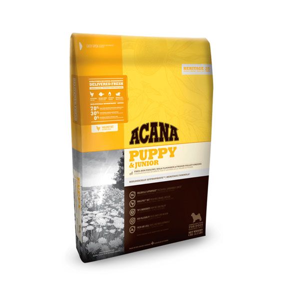 Acana heritage puppy junior pienso para perros