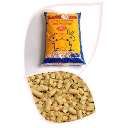 Lecho higiénico para roedores, aves y gatos LETTONE